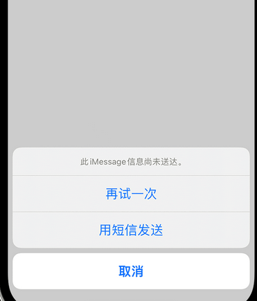 昌邑apple维修iPhone上无法正常发送iMessage信息